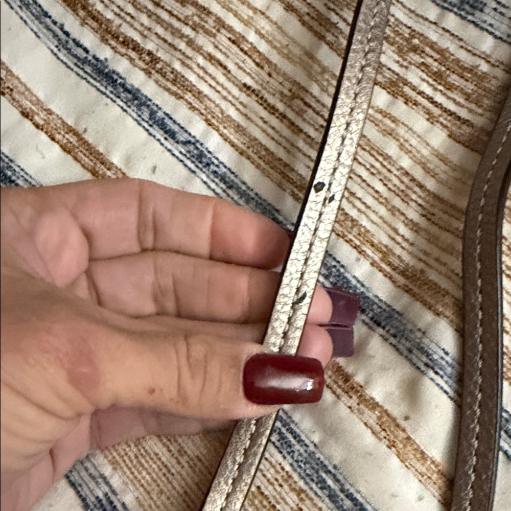 Coach Metallic Silver Crossbody Bag - Picture 7 of 13